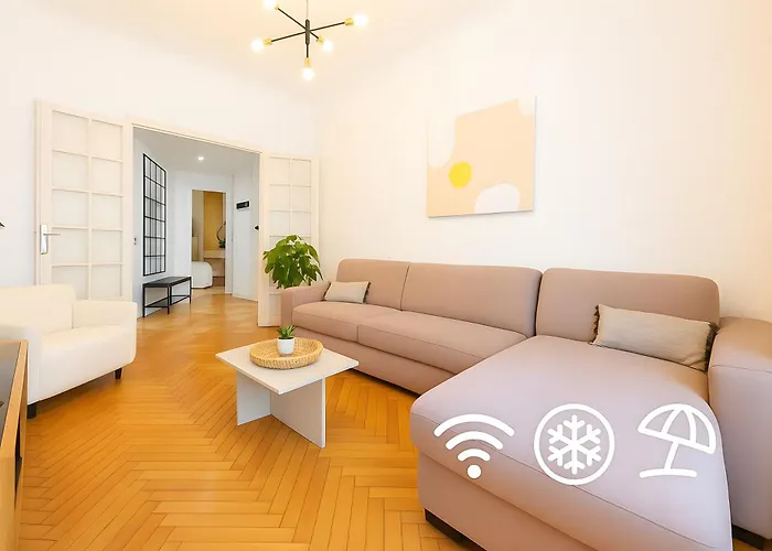 Azur Elegance Air Conditioning 8 Min Sleeps 6 * Nice